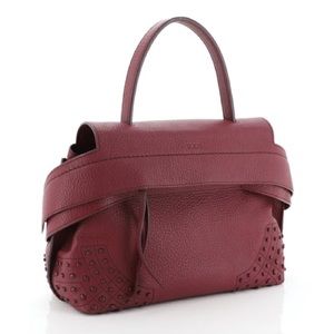 Tod's Burgundy Shoulder Bag
